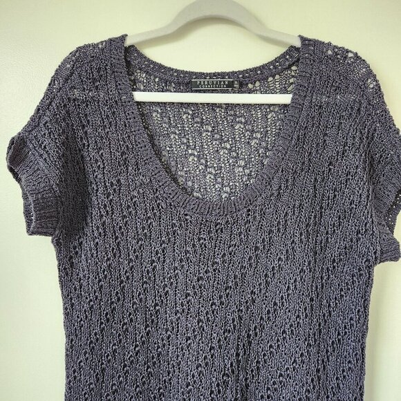 Peruvian Connection Crochet Beach Cover Up Dress Size Medium - Picture 2 of 7